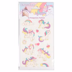 Låtsas Tatueringar - Enhörningar