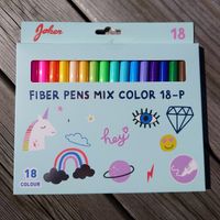 Fiberpennor 18 pack