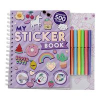 Aktivitetsbok med Stickers