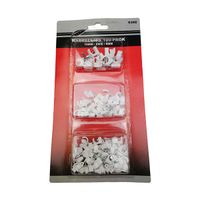 Kabelklämmor 3 storlekar - 100 pack