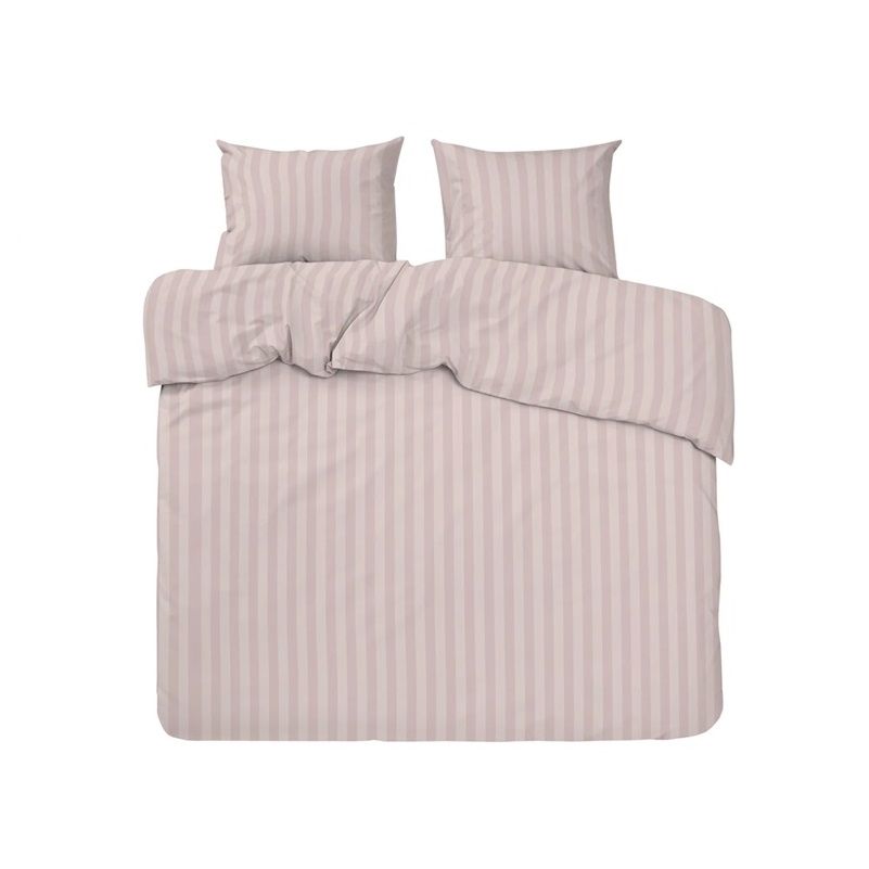 Bäddset Mirage Rosa Dubbelpåslakan + 2 Örngott