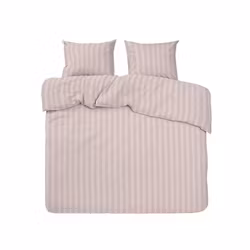 Bäddset Mirage Rosa Dubbelpåslakan + 2 Örngott