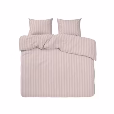Bäddset Mirage Rosa Dubbelpåslakan + 2 Örngott
