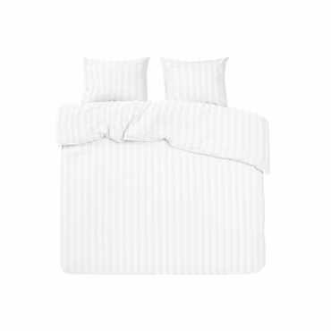 Bäddset Mirage VITT Dubbelpåslakan + 2 Örngott