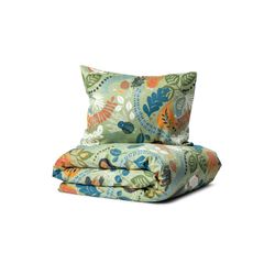 Bäddset Stormhagen Grön 100% Bomull/satin