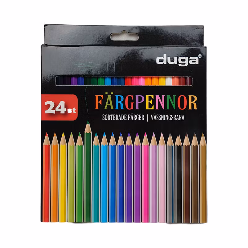 24st Färgpennor