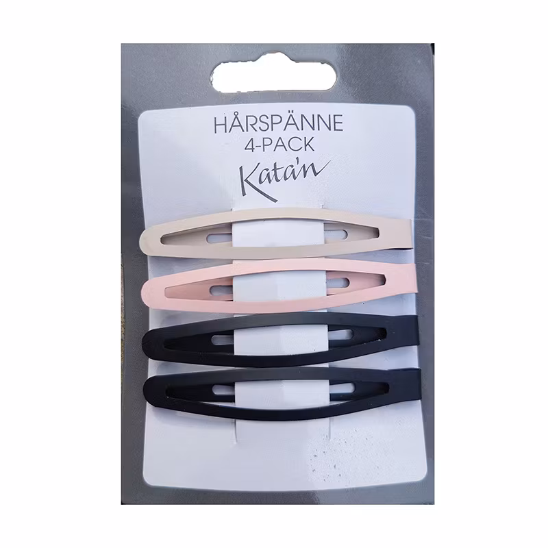 4 pack Hårspänne