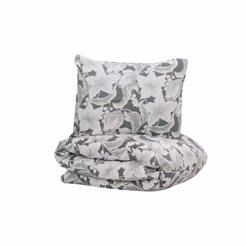 Bäddset Hommedal Grön 100% Bomull/satin