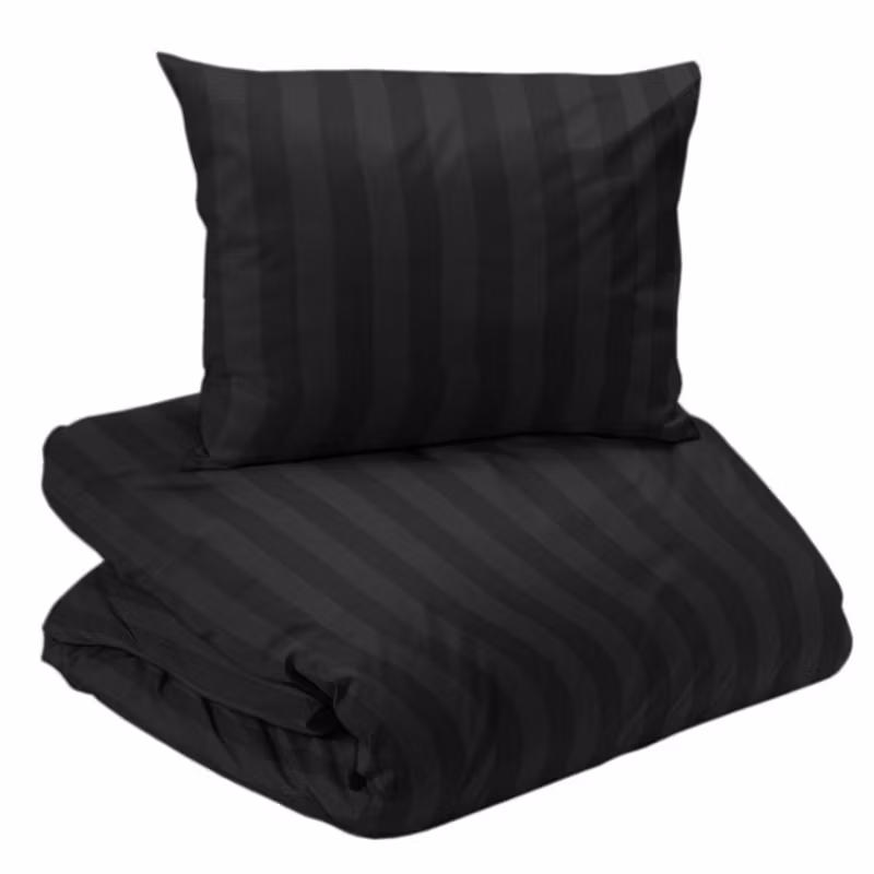 Hotell Bäddset Mirage Satin - Svart