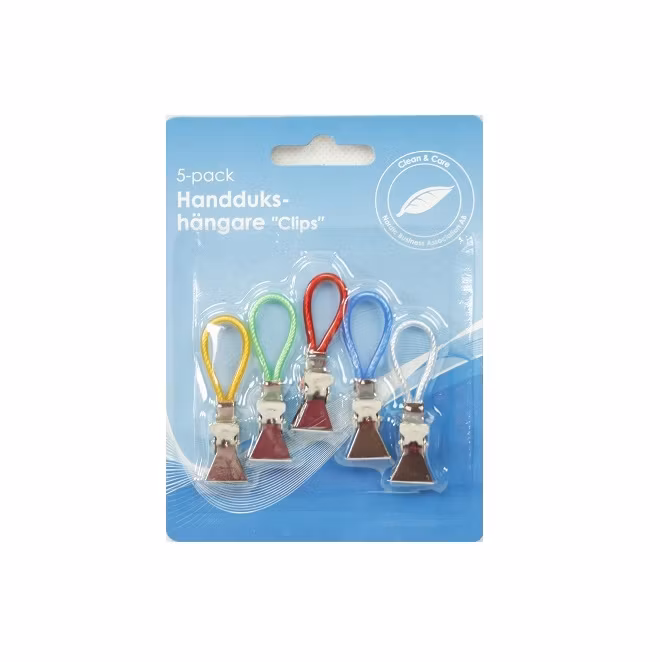 Handdukshängare 5 pack
