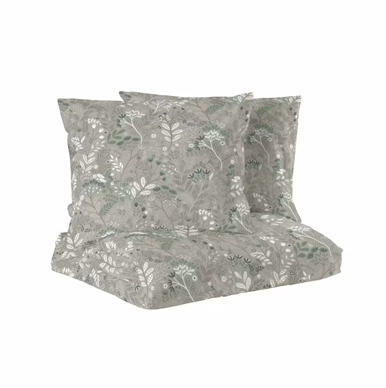 Bäddset Hage Grön Dubbelpåslakan