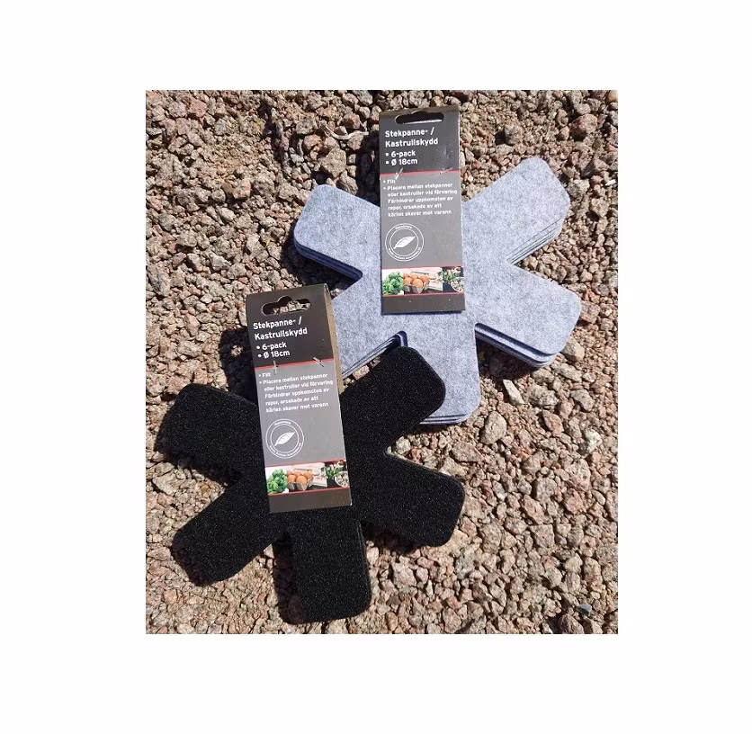 Stekpanne & kastrullskydd 18cm 6-pack