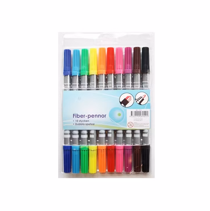 Fiberpennor 10 st