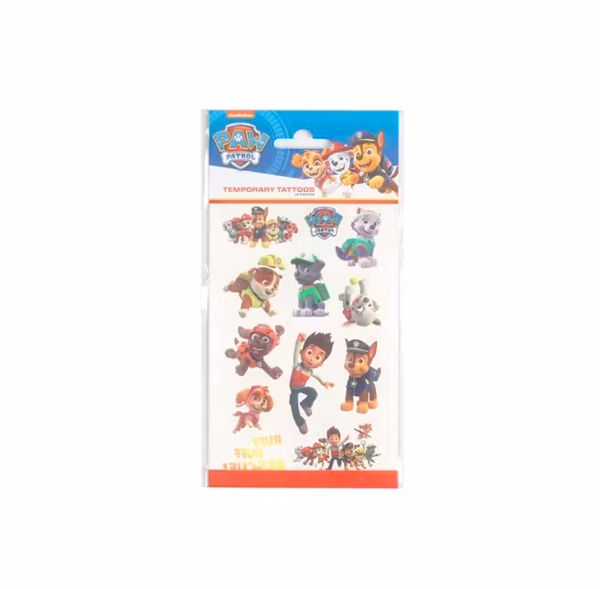 Låtsas Tatueringar - Paw Patrol