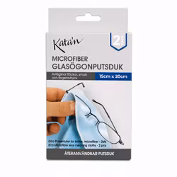 Glasögonputsduk Microfiber 2-pack