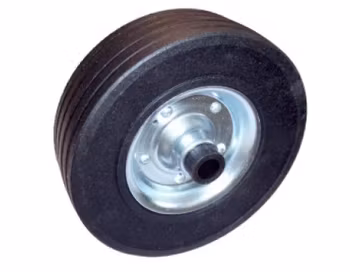 Spare wheel for automatic jockey wheel