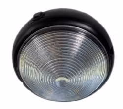 Takbelysning LED Vit/Blå med knapp