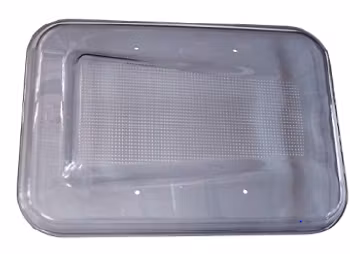 Securit window glass corrugated finish