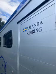 Namnfoliering inkl. Svensk Flagga