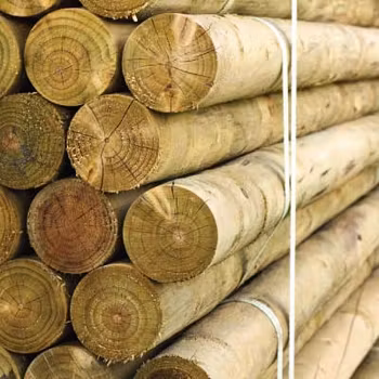 Tryckimp. trästolp 120 x 2200 mm  36 st/bunt