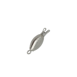 Silverlås Böna 25x8 mm