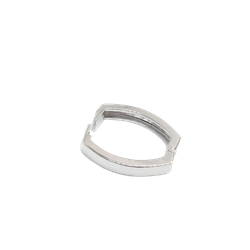 Stor silver collier avkortare
