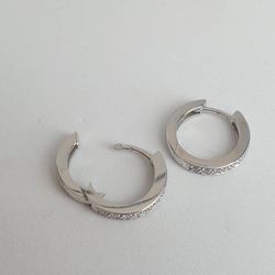 Creolring bred 15 mm med cubic zircon