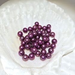 Vacker cerise pärla 7,5-8 mm paket