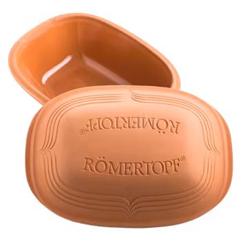 Römertopf Lergryta Modern 6 personer 5 kg 4 liter. Stor Glaserad insida