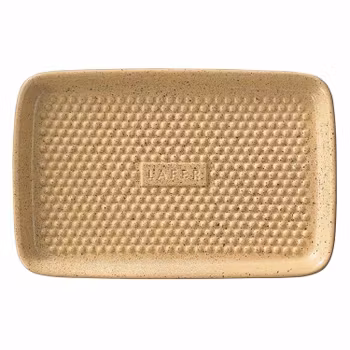 Römertopf Lafer BBQ Grillsten / Grillplatta 23x33 cm Honeycomb / Grillknoppar / Bubblig  Eldfast Glaserad