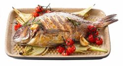 Römertopf Lafer BBQ Grillsten / Grillplatta 23x33 cm Honeycomb / Grillknoppar / Bubblig  Eldfast Glaserad