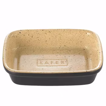 Römertopf Lafer BBQ Grillform / Ugnsform 22x15 cm. MEDI.   Eldfast Glaserad