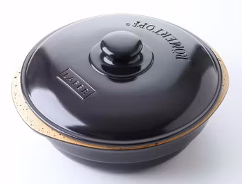 Römertopf Lafer BBQ Dutch Oven / Gryta med lock. Rund  35 cm.  Eldfast Glaserad