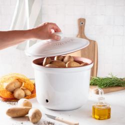 Römertopf Potatisgömma Potatiskruka Maxi Plus 3 kg Vit
