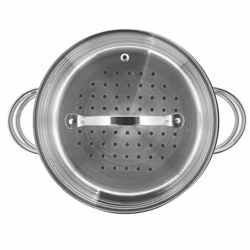 Funktion Ångkokare 2 delar våningar med lock Endurance, rostfri, 20 cm, 2 liter