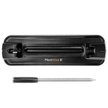 Meat Stick V 5 Trådlös stek termometer 100 % trådlös digital. 6 mätpunkter WiFi- och Bluetooth 15 cm