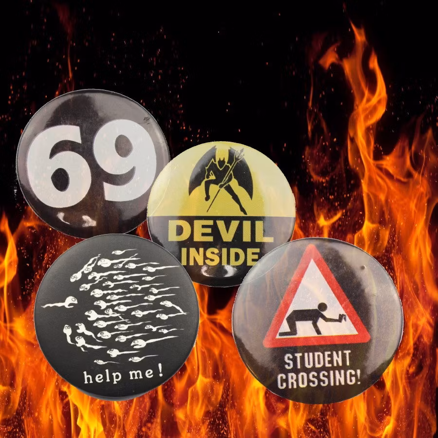 Badge text/symbols - mikefashion.se
