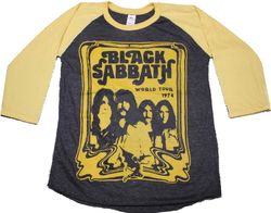 Black sabbath 1978 baseballshirt