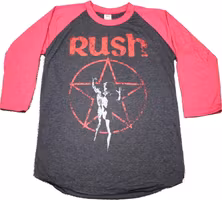 Rush 2112 baseballshirt