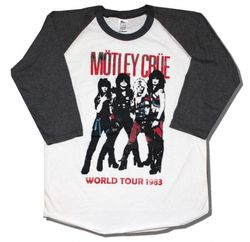 Mötley crue baseballshirt