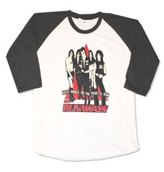 The Runaways baseballshirt