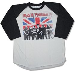 Iron maiden england baseballshirt