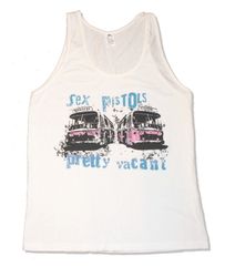 Sex pistols Pretty vacant vit Tanktop