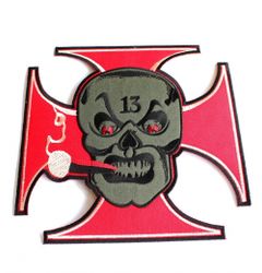 Smoking skull XL