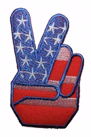 USA tygmärke