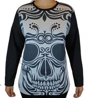 Tribal skull Lång ärm