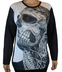 Skullman Gray Long sleeves