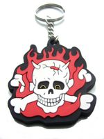 Skull/fire
