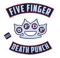 Five finger death punch backpatch XL