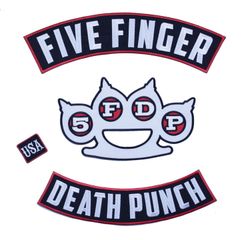 Five finger death punch backpatch XL
